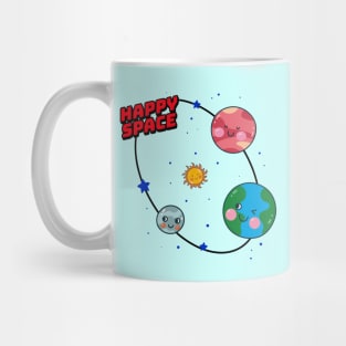 Happy Space | Cute Kids Mug